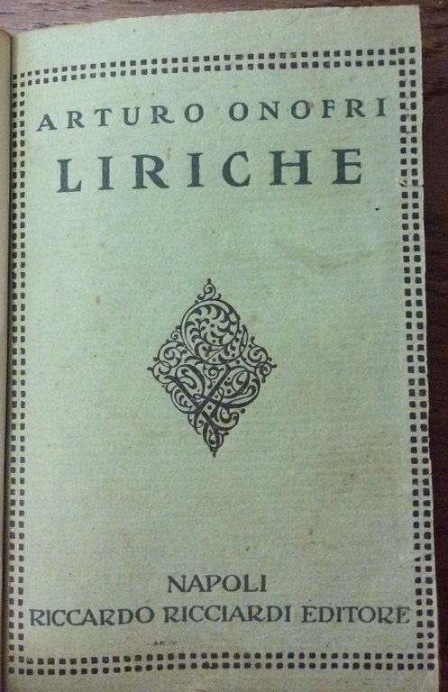LIRICHE.
