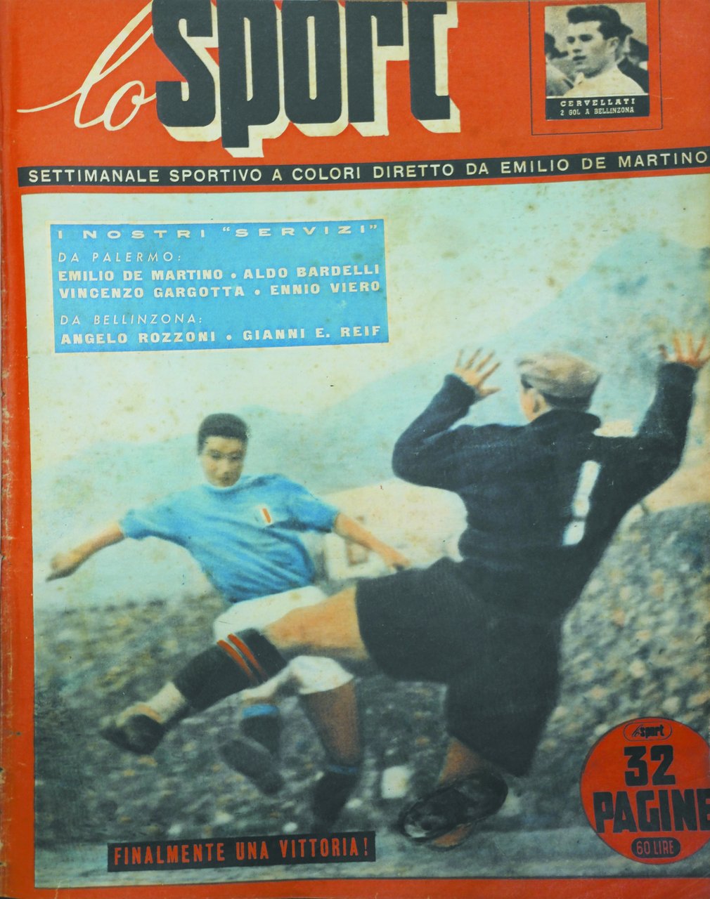 LO SPORT. - Settimanale sportivo a colori diretto da Emilio …
