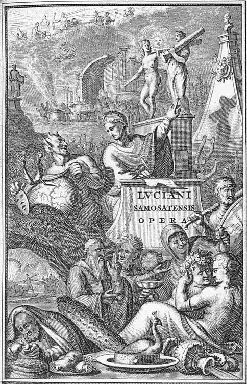 LUCIANI SAMOSATENSI OPERA. - Ex versione Ioannis Benedicti. Cum notis …