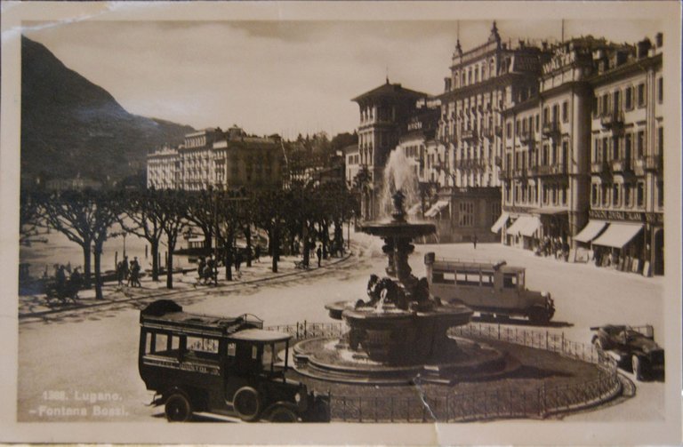 LUGANO, FONTANA BOSSI.