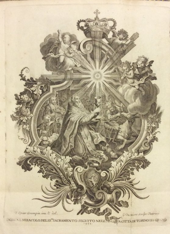 MEMORIE ISTORICHE, E RAGIONATE SOPRA L'INSIGNE MIRACOLO DEL SS. SACRAMENTO …