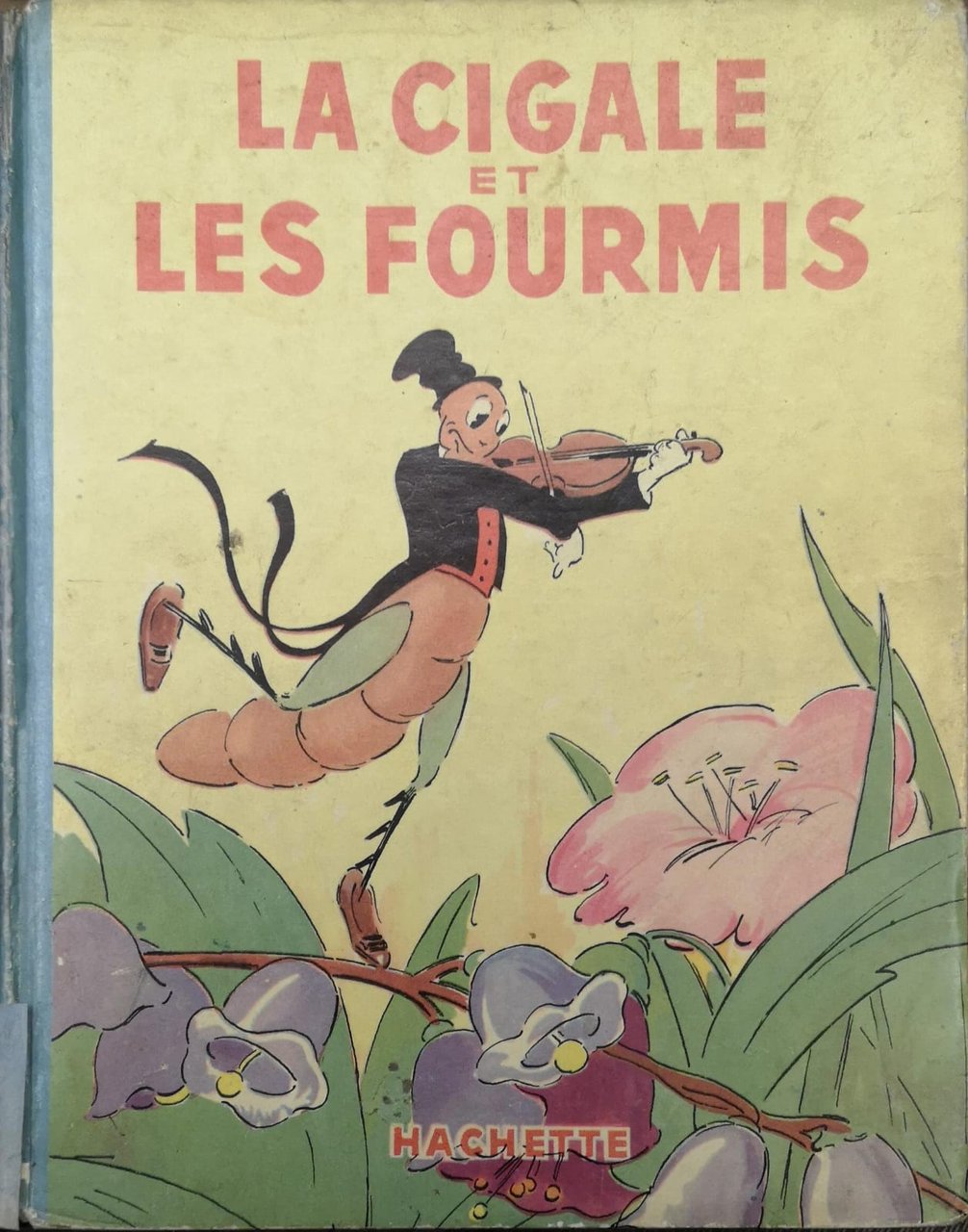 MICKEY PRESENTE: LA CIGALE ET LES FOURMIS. - Dessins d'après …