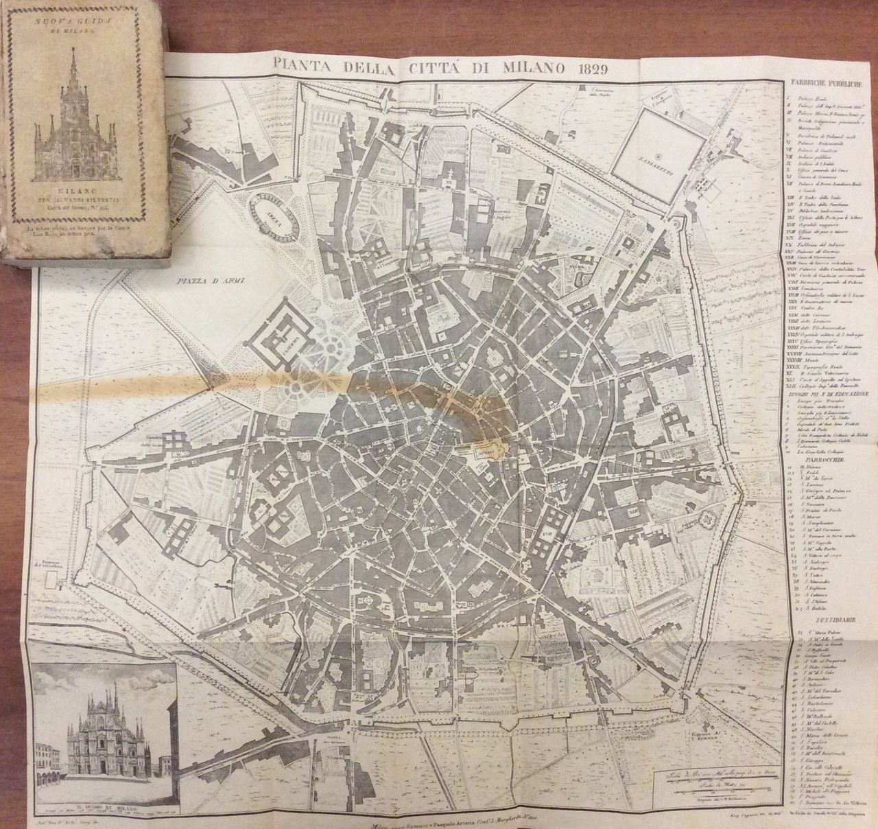 MILANO. - Nuovamente descritta dal pittore Franc. Pirovano, co' suoi …