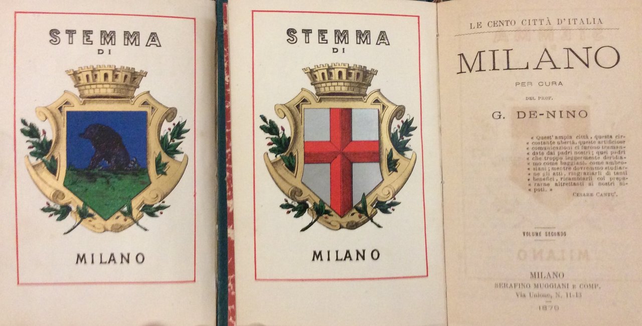 MILANO ANTICA E MODERNA.