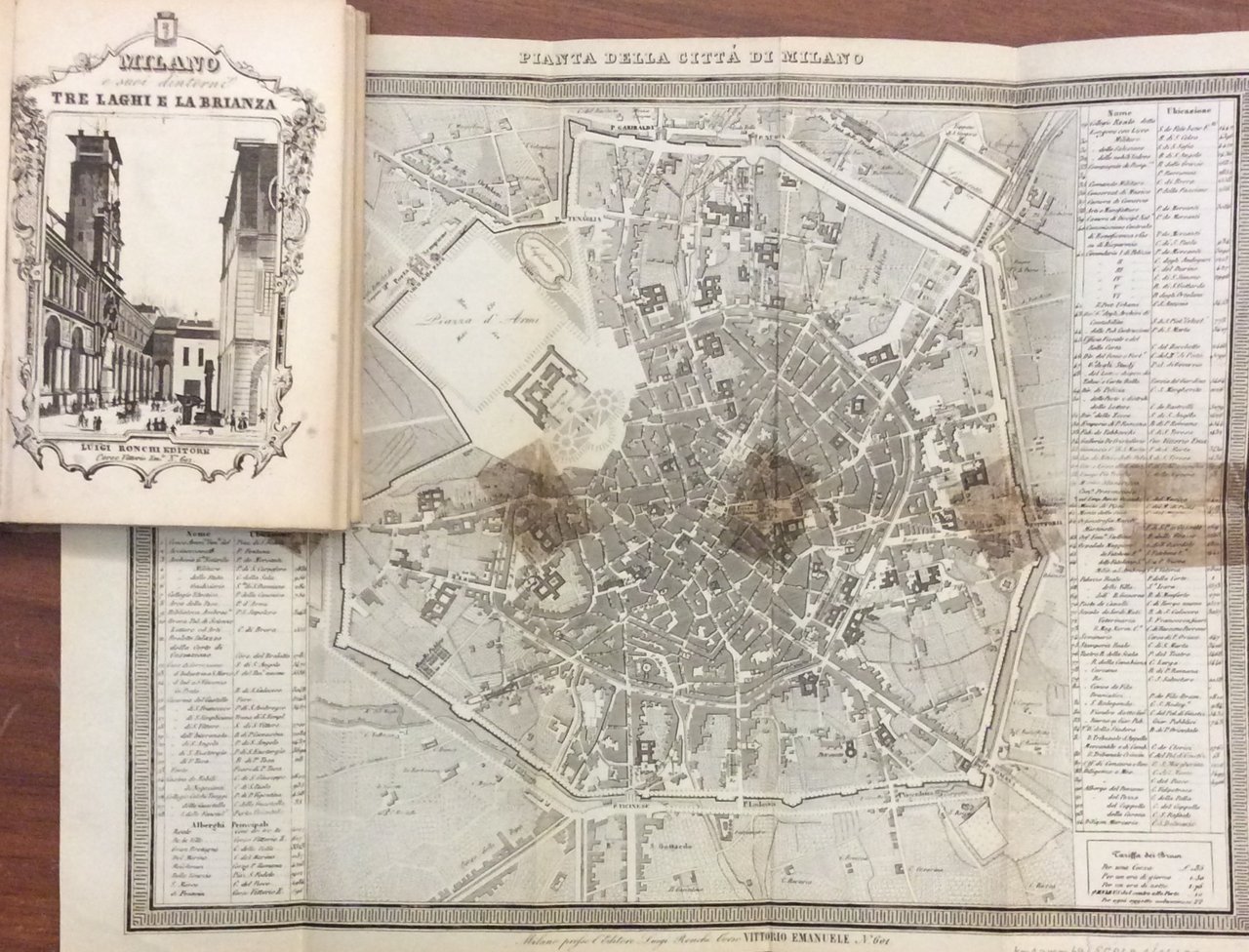 MILANO E SUOI DINTORNI TRE LAGHI E LA BRIANZA.