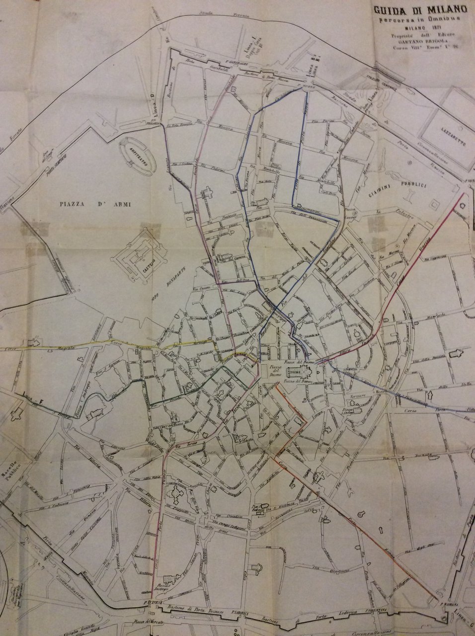 MILANO PERCORSA IN OMNIBUS. - Guida per chi vuole visitare …