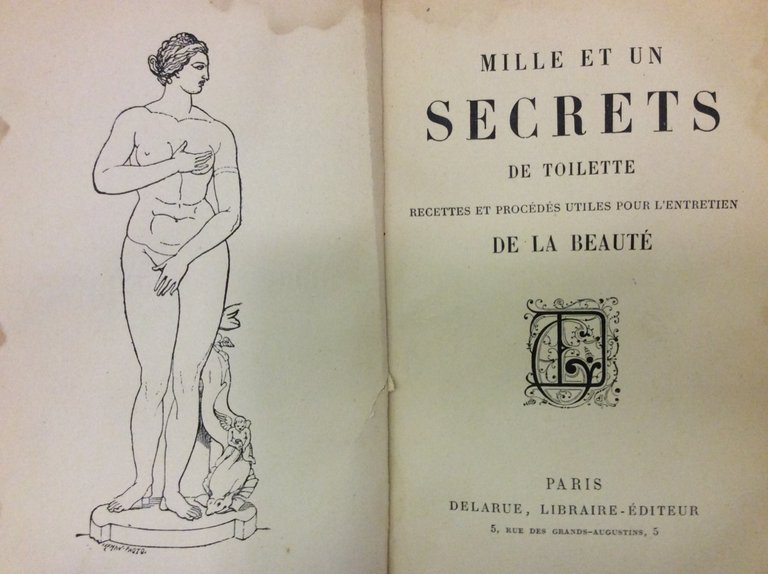 MILLE ET UN SECRETS DE TOILETTE. - Recettes et procédés …