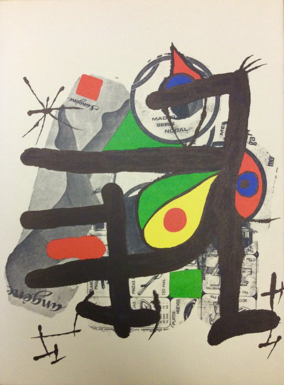 MIRO' AL TORCHIO. - Inchiostri, acqueforti, litografie, incisioni varie, illustrazioni …