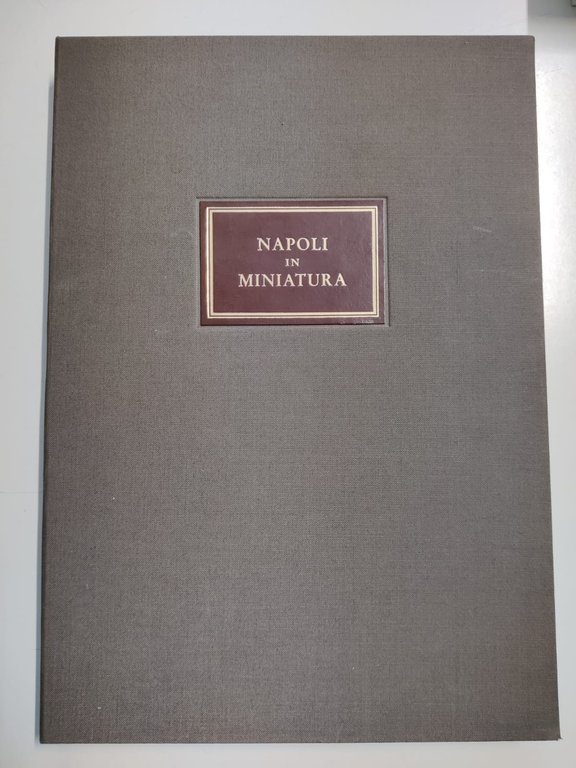 NAPOLI IN MINIATURA. - Quarantotto immagini del popolo napoletano e …
