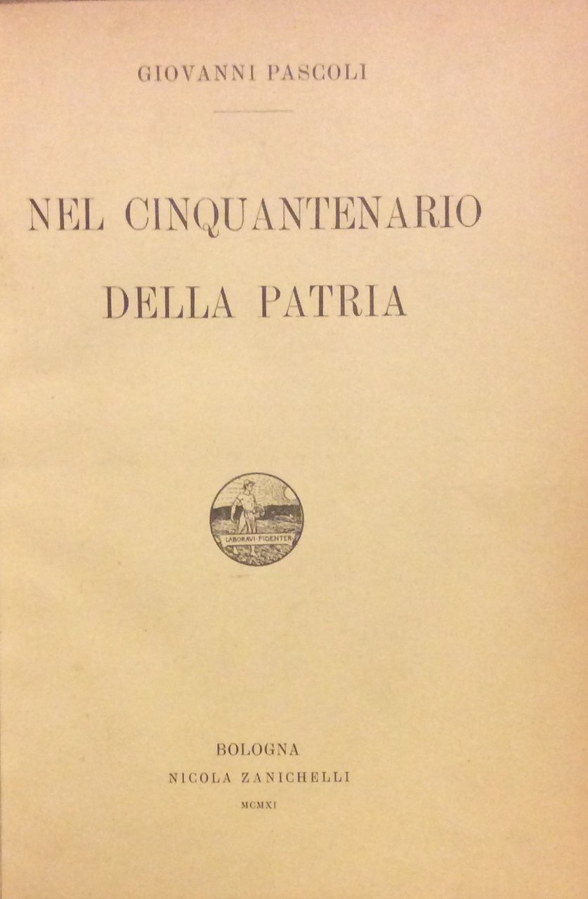 NEL CINQUANTENARIO DELLA PATRIA.