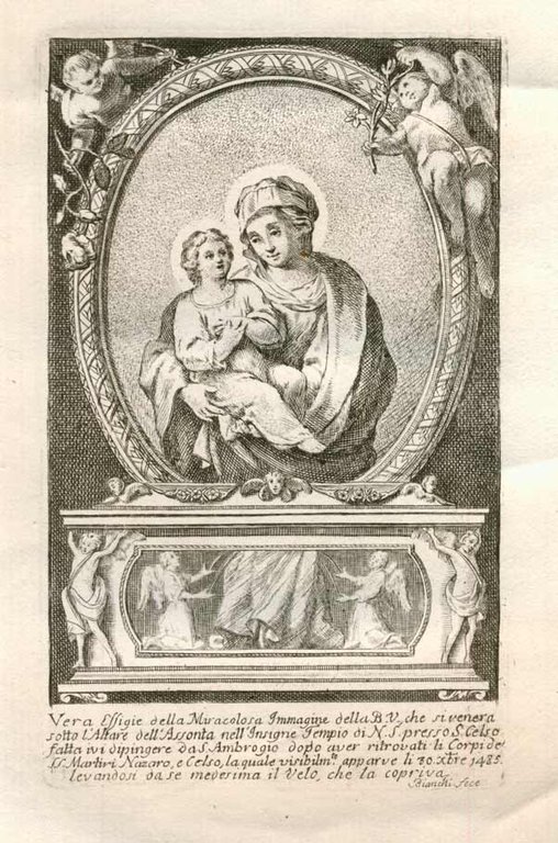 NOTIZIE ISTORICHE INTORNO ALLA MIRACOLOSA IMMAGINE ED INSIGNE TEMPIO DELLA …