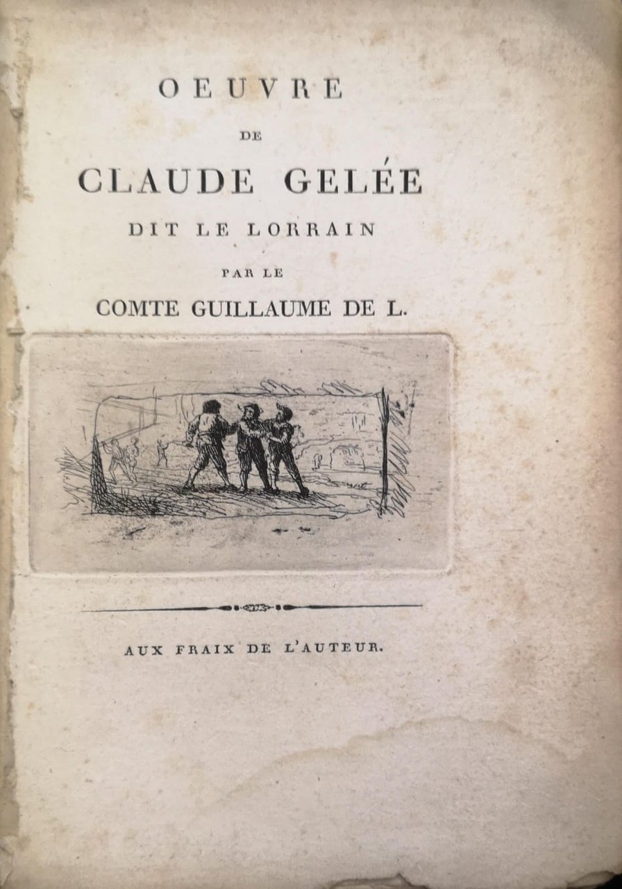 OEUVRE DE CLAUDE GELÈE DIT LE LORRAIN.