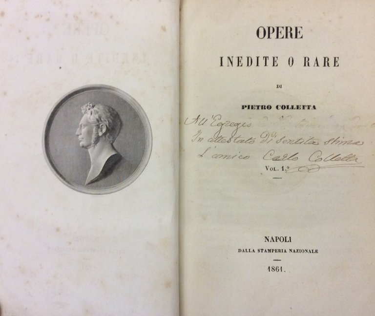 OPERE INEDITE O RARE.