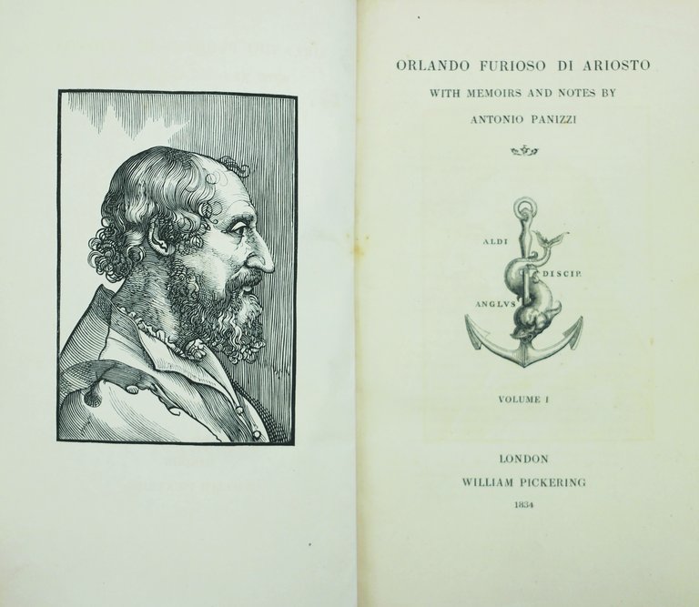 ORLANDO INNAMORATO / ORLANDO FURIOSO. - With an essay on the romantic ...