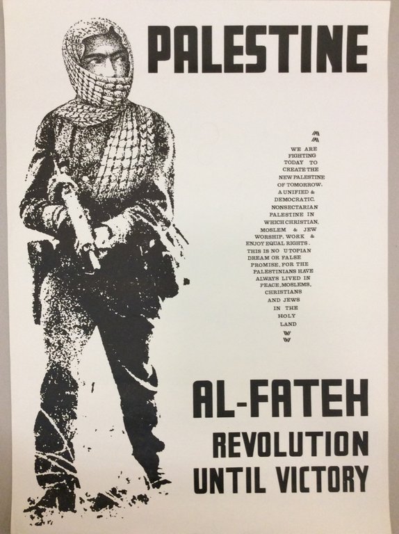 PALESTINE. AL-FATEH REVOLUTION UNTIL VICTORY.