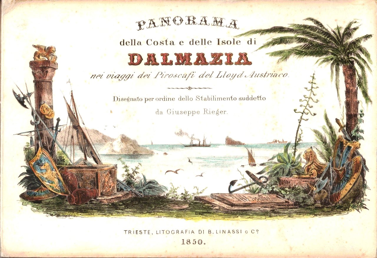 PANORAMA DELLA COSTA E DELLE ISOLE DI DALMAZIA NEI VIAGGI …