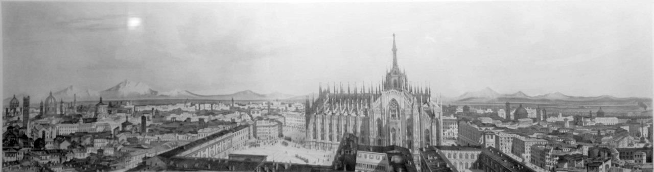 PANORAMA DI MILANO.