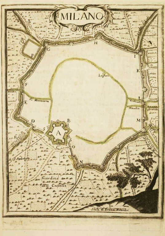 PIANTE DELLE CITTA' PIAZZE E CASTELLI FORTIFICATI IN QUESTO STATO …