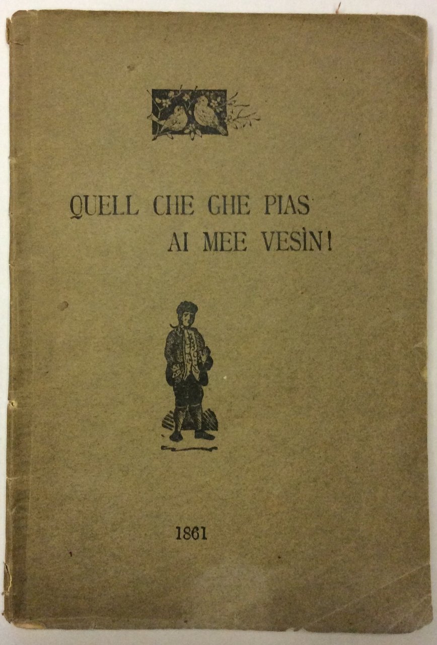 POESIE INEDITE DI CARLO PORTA MILANESE.