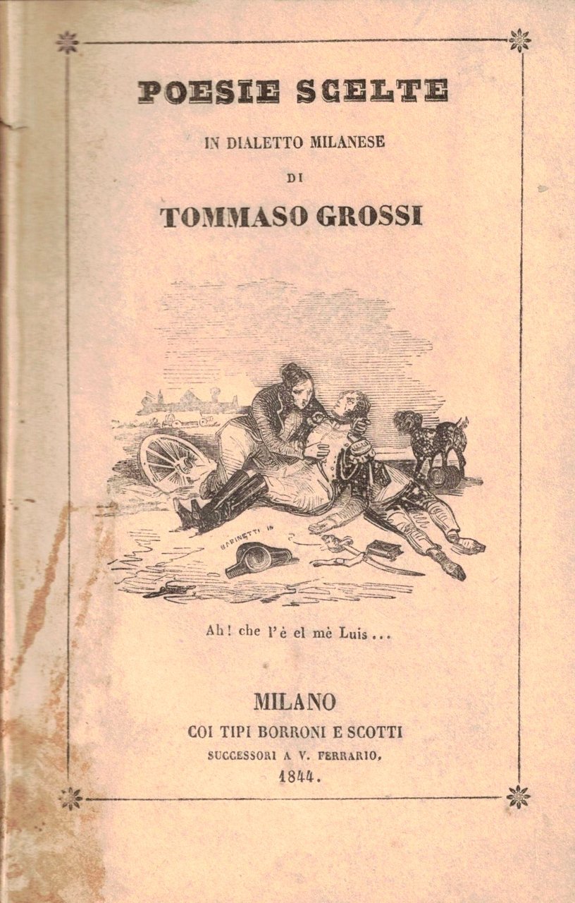 POESIE SCELTE IN DIALETTO MILANESE.