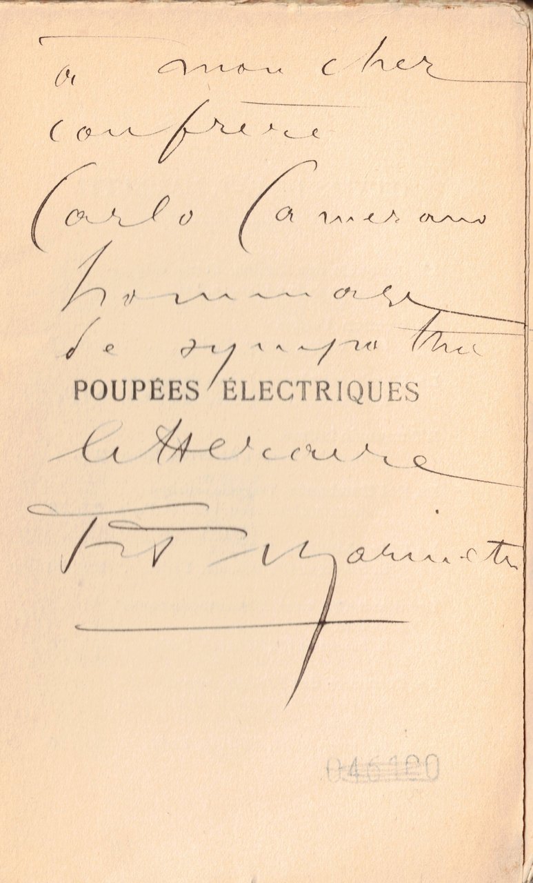POUPEES ELECTRIQUES. - Drame en trois actes, avec une préface …