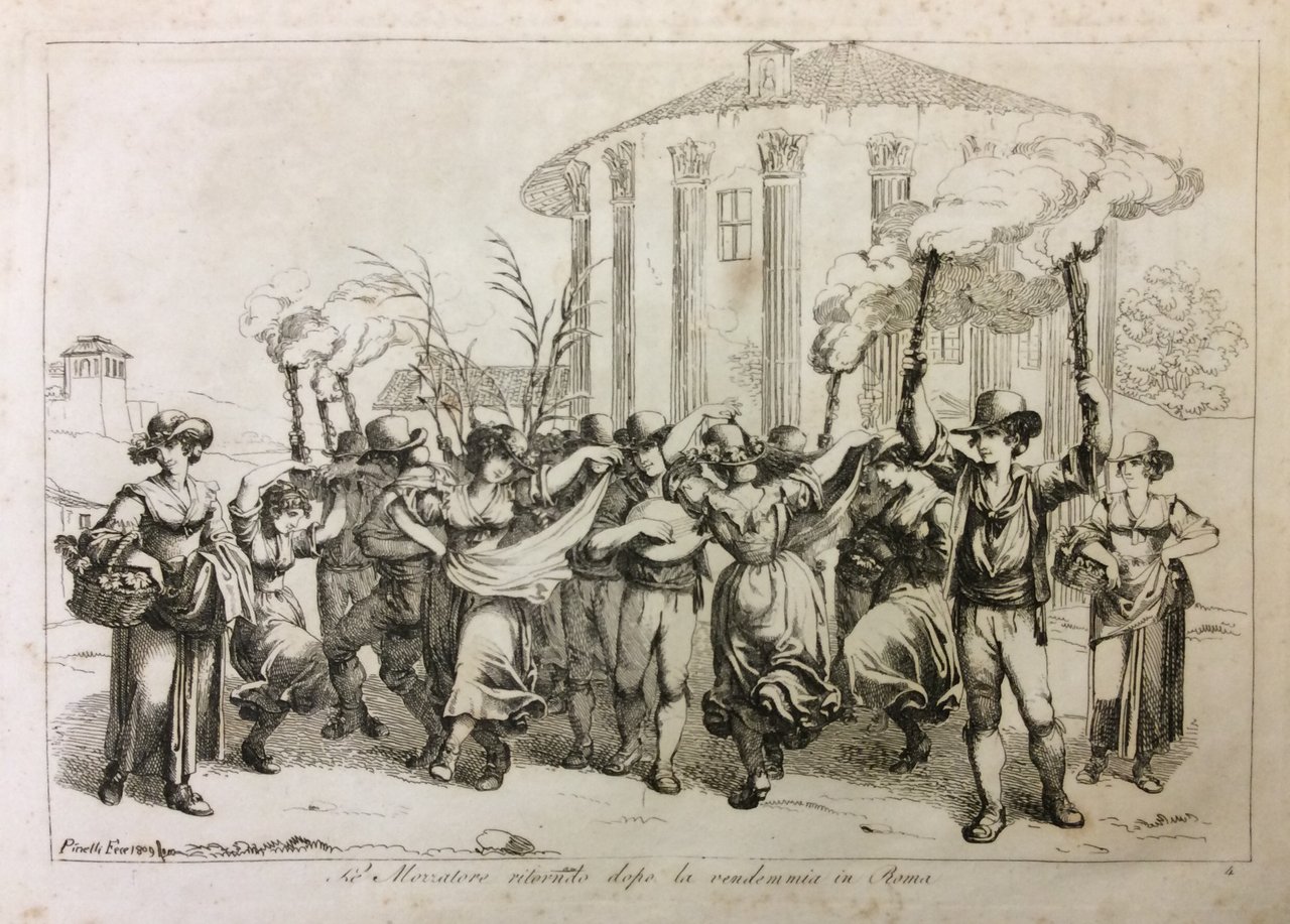 RACCOLTA DI CINQUANTA COSTUMI PITTORESCHI INCISI ALL'ACQUA FORTE DA BARTOLOMEO …