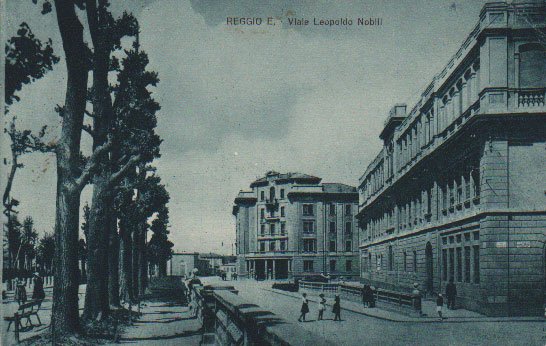 REGGIO EMILIA. VIALE LEOPOLDO NOBILI.