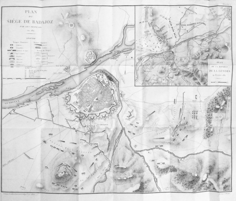 RELATION DES SIEGES ET DEFENSES D'OLIVENCA, DE BADAJOZ ET DE …