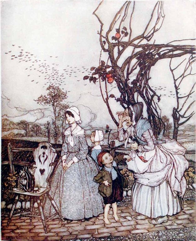 RIP VAN WINKLE. - Racconto di Washington Irving con disegni …