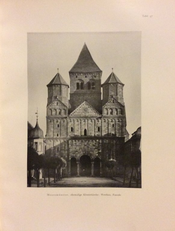 ROMANISCHE KIRCHEN IM ELSASS. - Ein Beitrag zur Geschichte der …