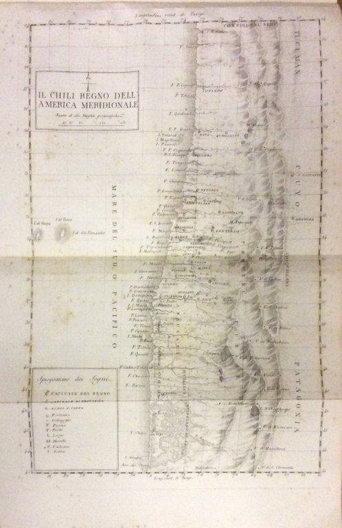 SAGGIO SULLA STORIA NATURALE DEL CHILI. - Seconda edizione accresciuta …