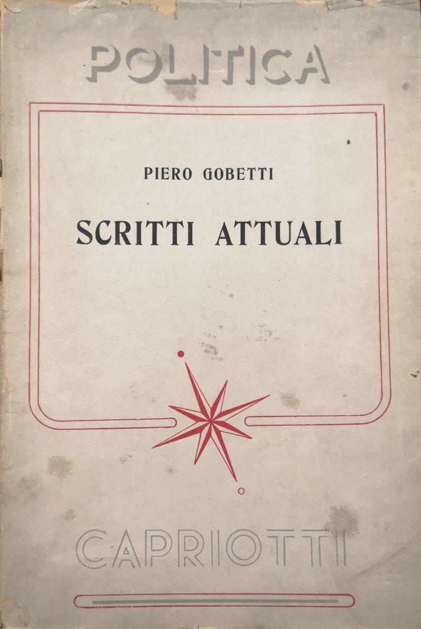 SCRITTI ATTUALI.