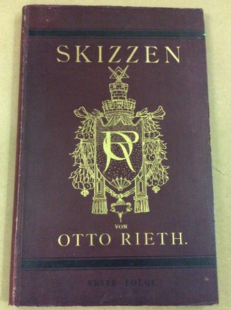 SKIZZEN. - Architektonische und decorative Studien und Entwuerfe. Erste Folge …