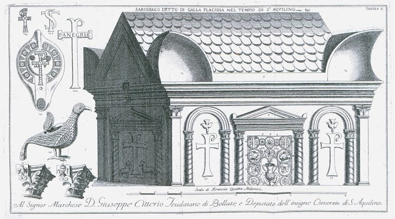 SPIEGAZIONE E RIFLESSIONI SOPRA ALCUNI SACRI MONUMENTI ANTICHI DI MILANO. …