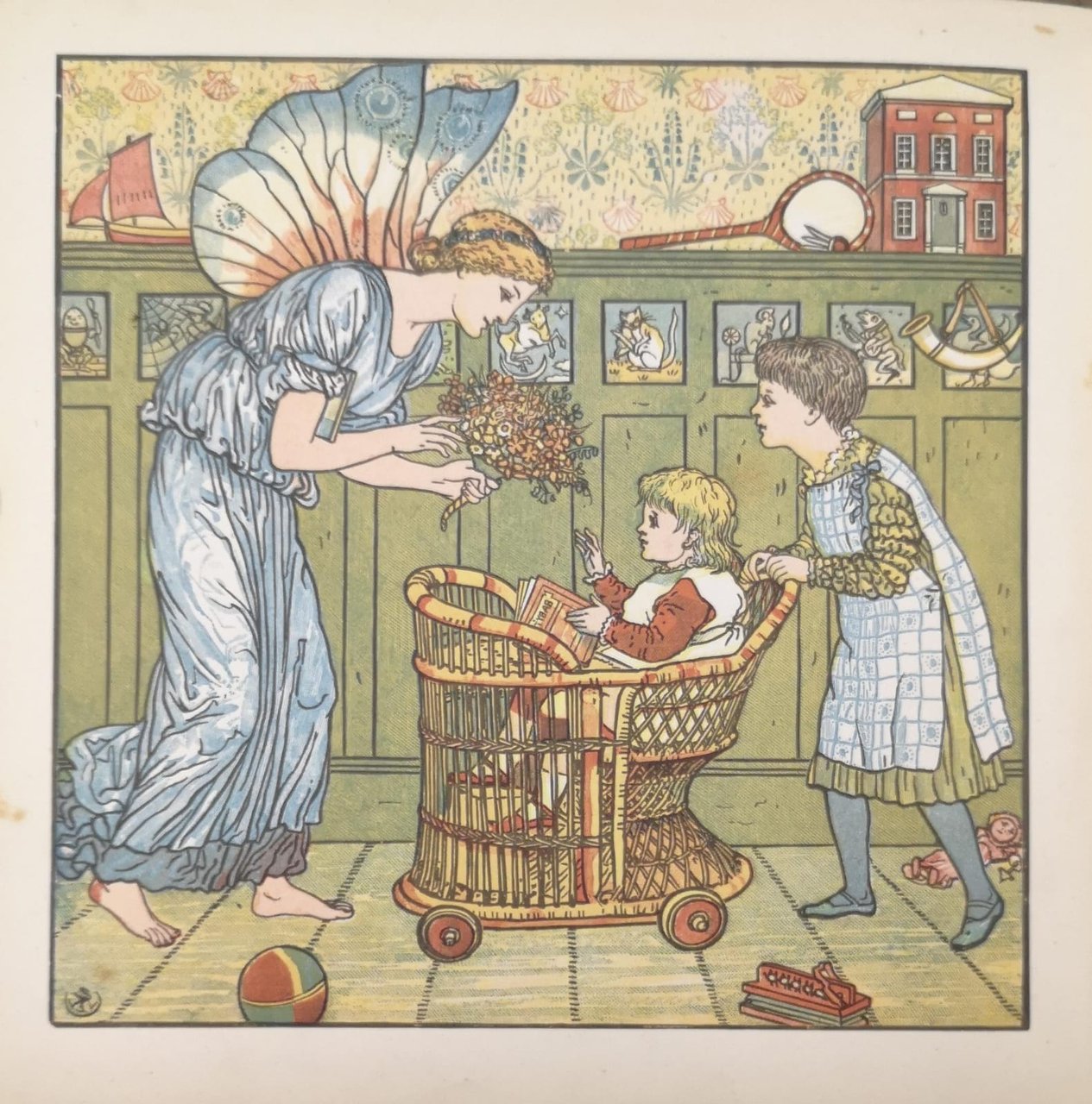 THE BABY'S BOUQUET. A FRESH BUNCH OF OLD RHYMES AND …