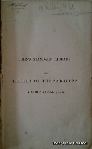 THE HISTORY OF THE SARACENS, COMPRISING THE LIVES OF MOHAMMED … | Immagine principale