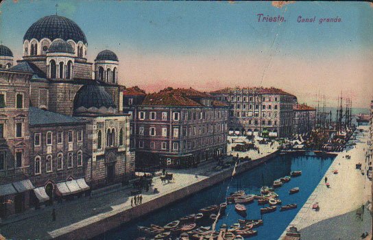 TRIESTE. CANAL GRANDE.