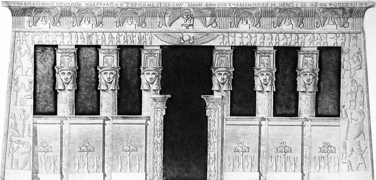 VIAGGIO NEL BASSO ED ALTO EGITTO. - Illustrato dietro alle …