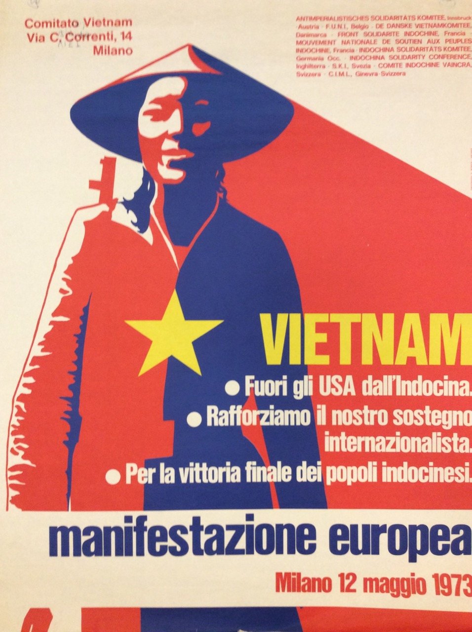 VIETNAM. FUORI GLI USA DALL'INDOCINA. RAFFORZIAMO IL NOSTRO SOSTEGNO INTERNAZIONALISTA. …