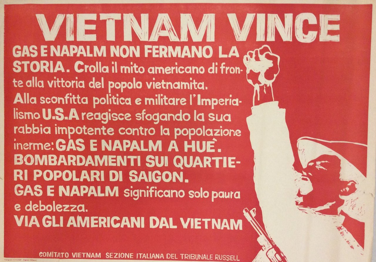 VIETNAM VINCE. GAS E NAPALM NON FERMANO LA STORIA.