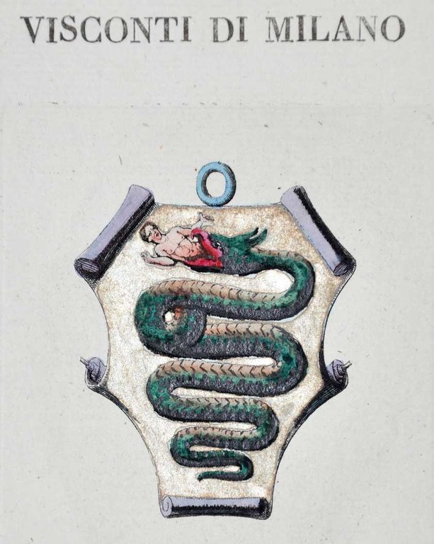 VISCONTI DI MILANO. - Famiglie celebri italiane.