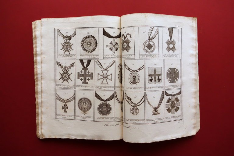 Blason ou Art Heraldique Encyclopedie Methodique Scattaglia Diderot D'Alembert