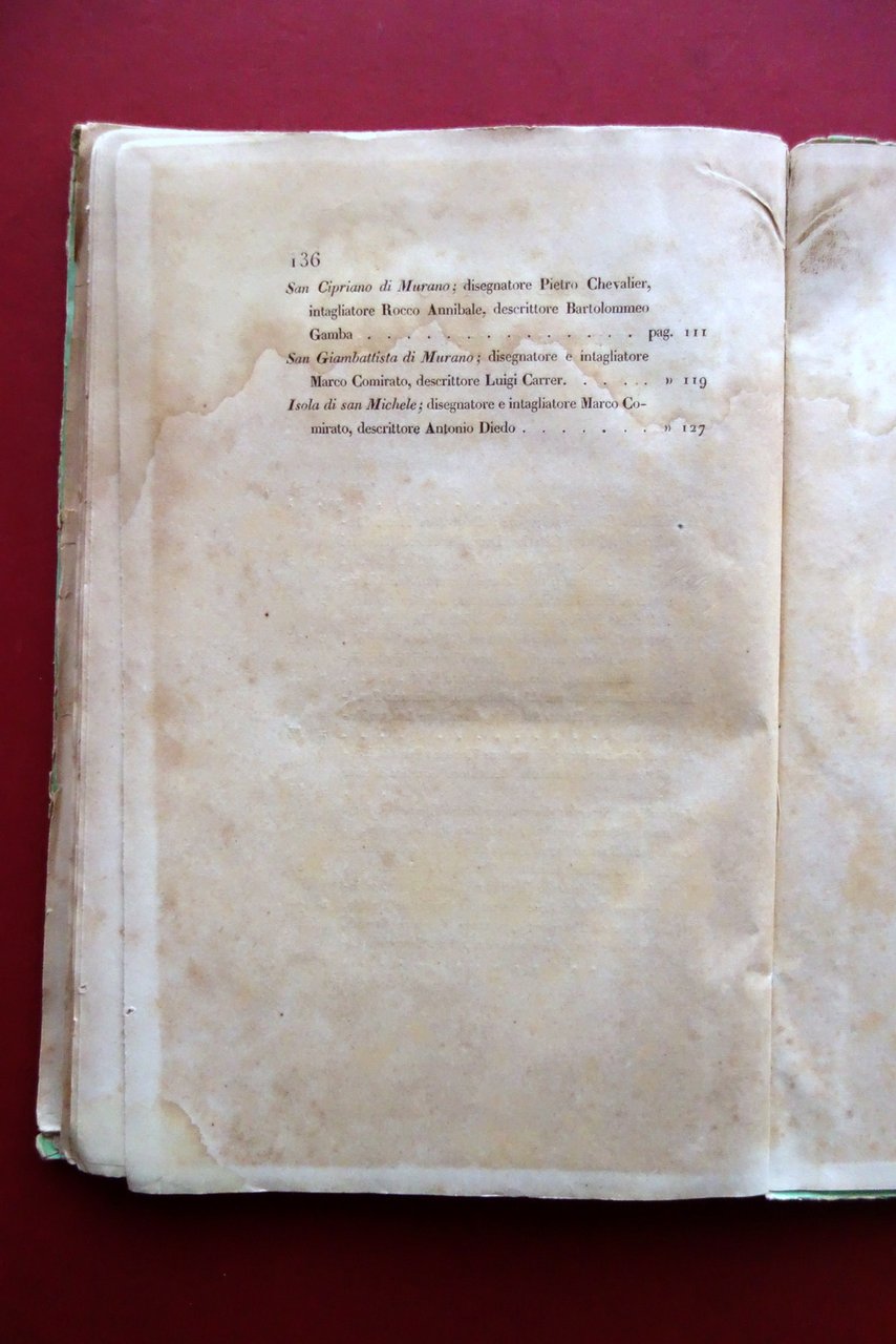 Siti Pittoreschi e Prospettivi delle Lagune Venete Tip. Gondoliere Venezia …