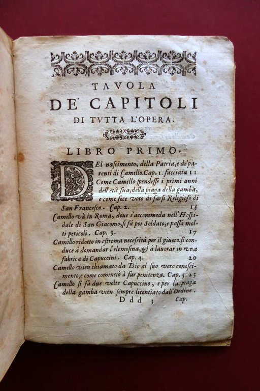 Vita del P. Camillo de Lellis Fondatore dei Chierici Regolari …