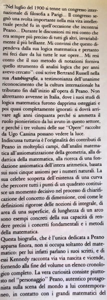 PEANO: STORIA DI UN MATEMATICO