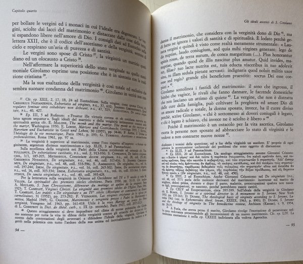 MOTIVI UMANI E CRISTIANI NELL'EPISTOLARIO DI S. SAN GIROLAMO