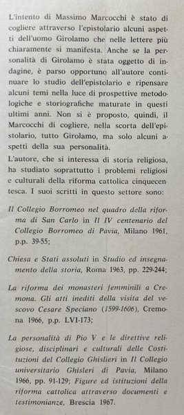 MOTIVI UMANI E CRISTIANI NELL'EPISTOLARIO DI S. SAN GIROLAMO
