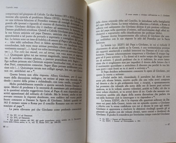 MOTIVI UMANI E CRISTIANI NELL'EPISTOLARIO DI S. SAN GIROLAMO