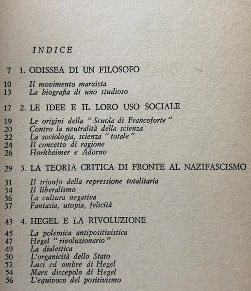 MARCUSE E LA SOCIETÀ OPULENTA