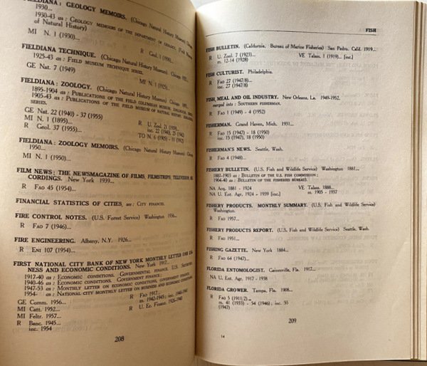 A UNION LIST OF AMERICAN PERIODICALS IN ITALY